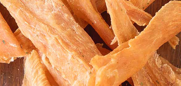 Jerky di pollo al curry e cocco