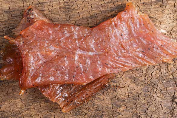 Jerky di tacchino piccante al curry