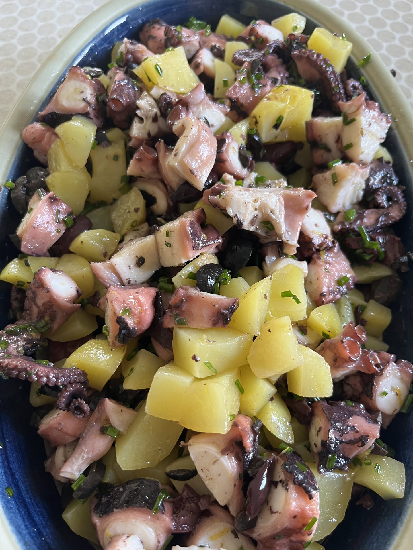Insalata di polpo e patate